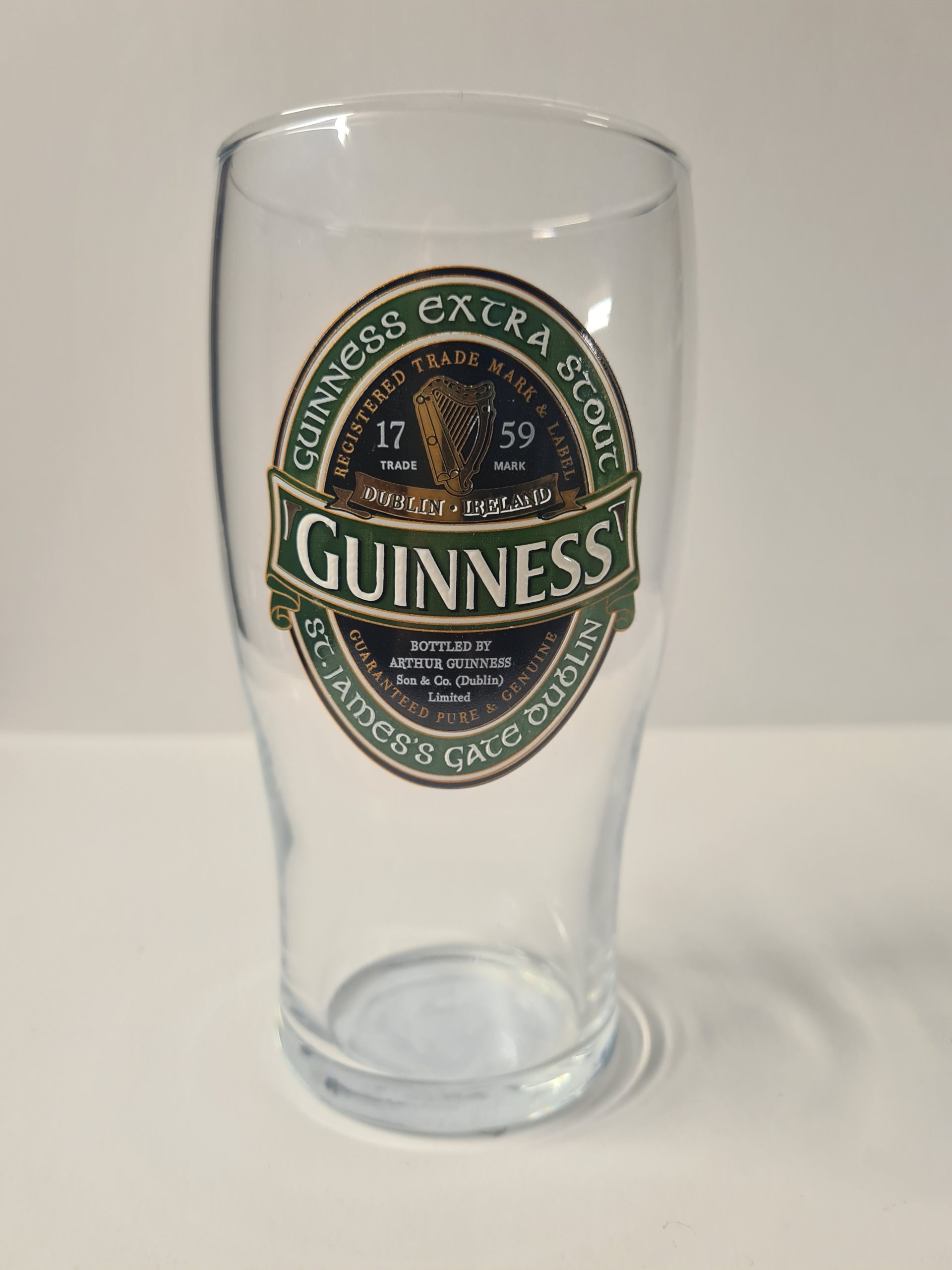 Guinness Ireland Pint Glasses