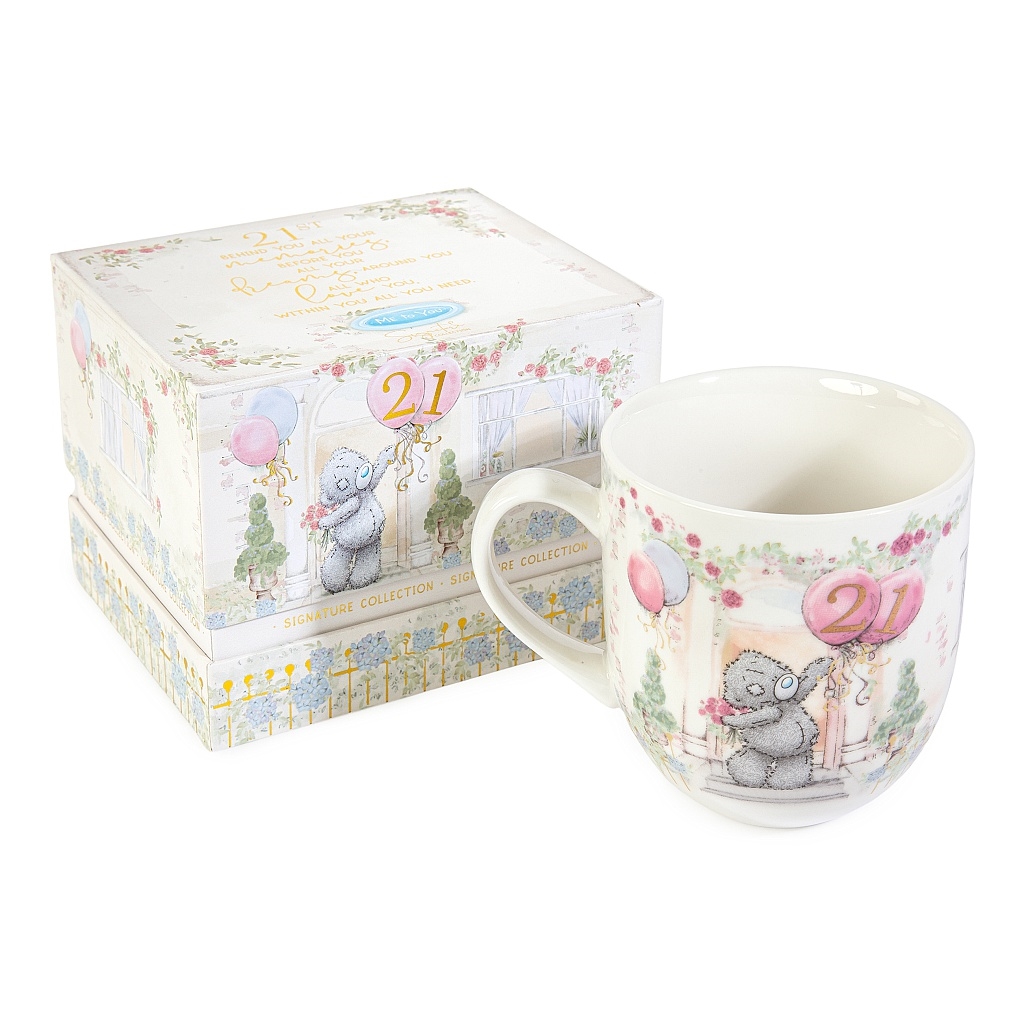 Me to You 21st Birthday Mug