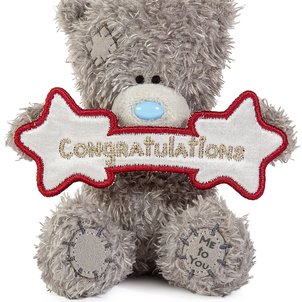 Me to You Congratulations teddy - Image 3
