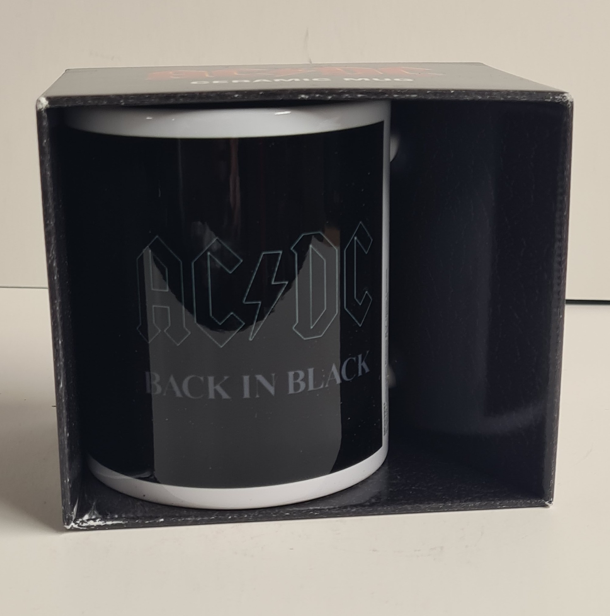 AC/DC (Back in Black) ceramic mug - Image 2