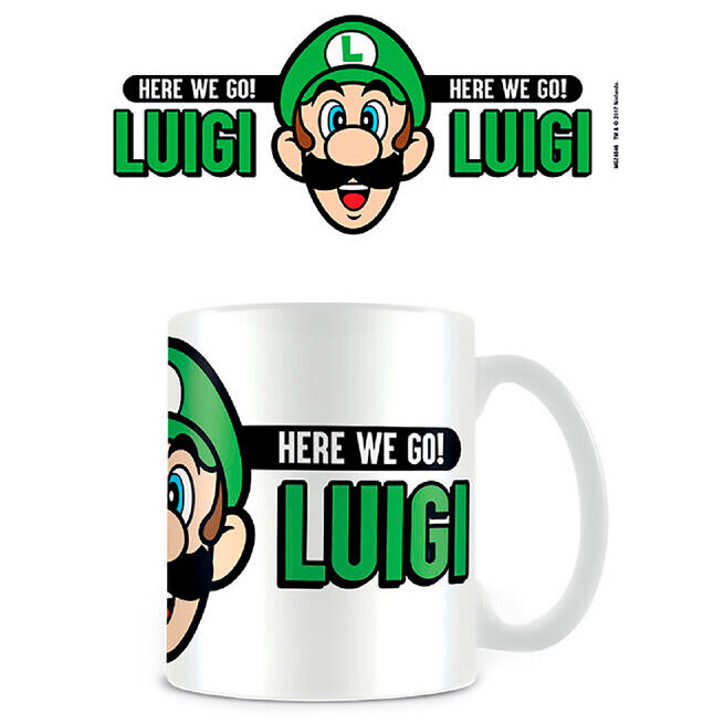 Super Mario (Here We Go Luigi) Mug - Image 4