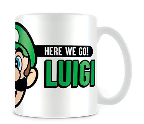 Super Mario (Here We Go Luigi) Mug