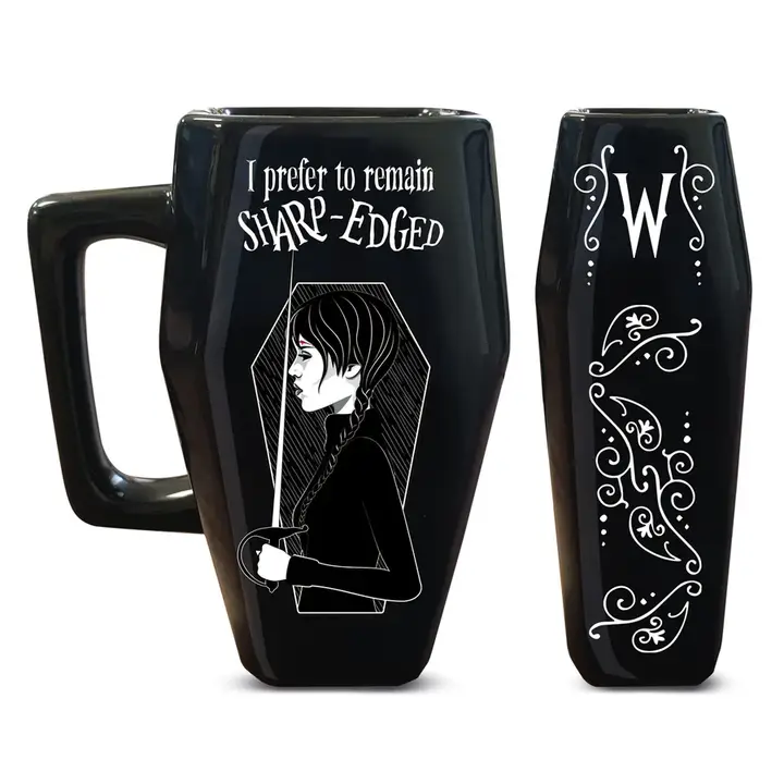 Wednesday Coffin Shaped Mug - Image 4