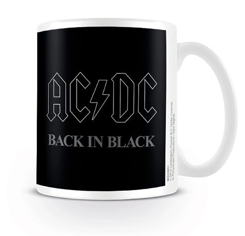 AC/DC (Back in Black) ceramic mug
