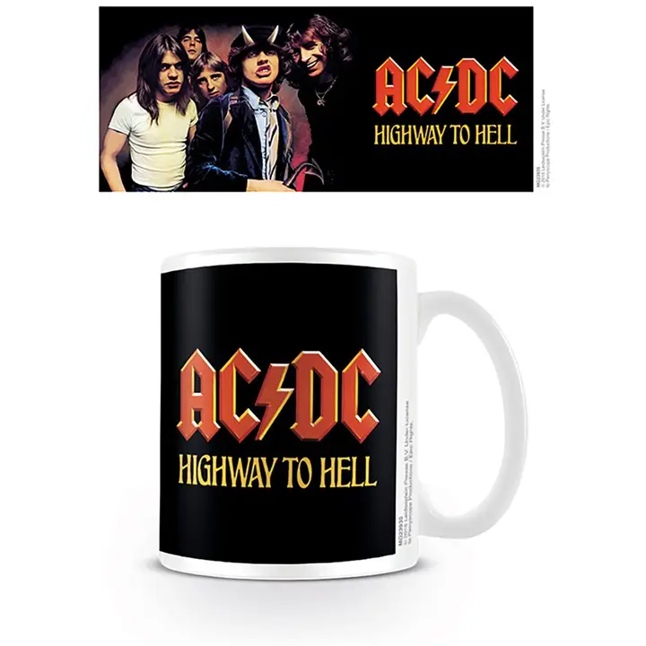 AC/DC (Highway to Hell) ceramic mug - Image 4