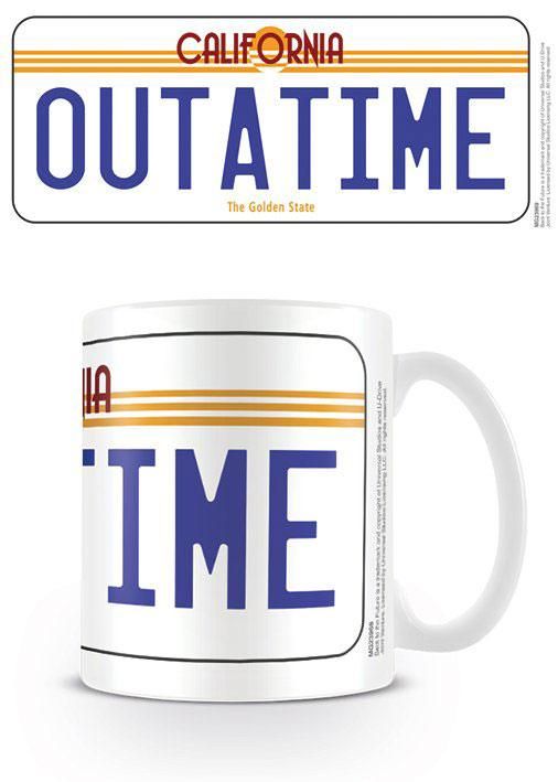 Back to the Future License Plate Mug - Image 4