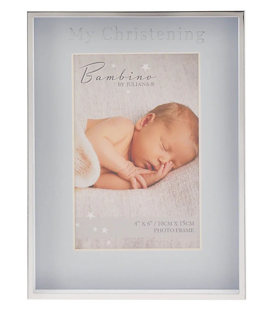 Bambino Photo Frame "Christening Day" Baby Boy