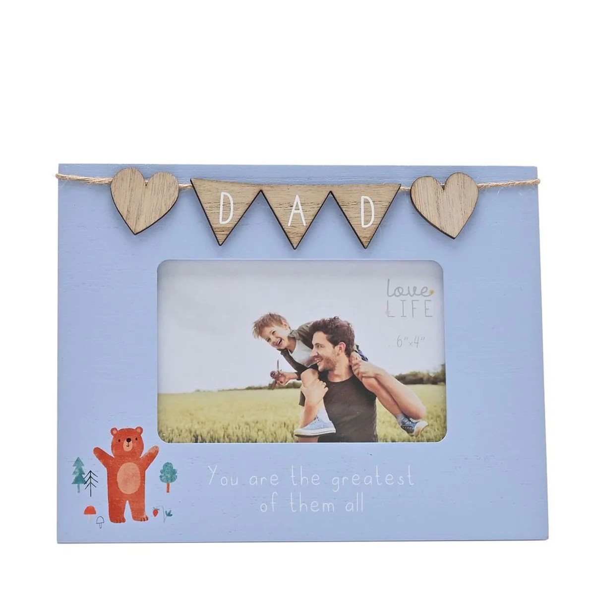 Love Life Dad Photo Frame