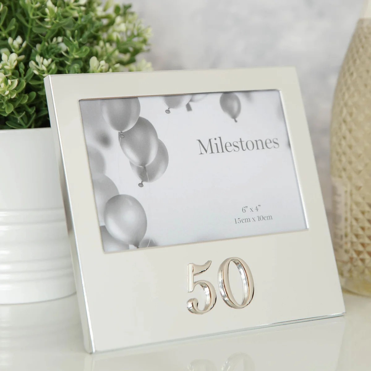 Milestones 50th Photo Frame