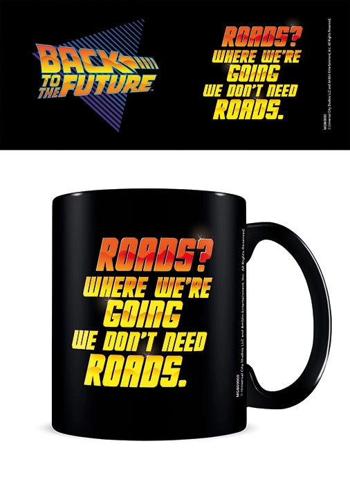 Back to the Future (We don't need roads) Mug - Image 2