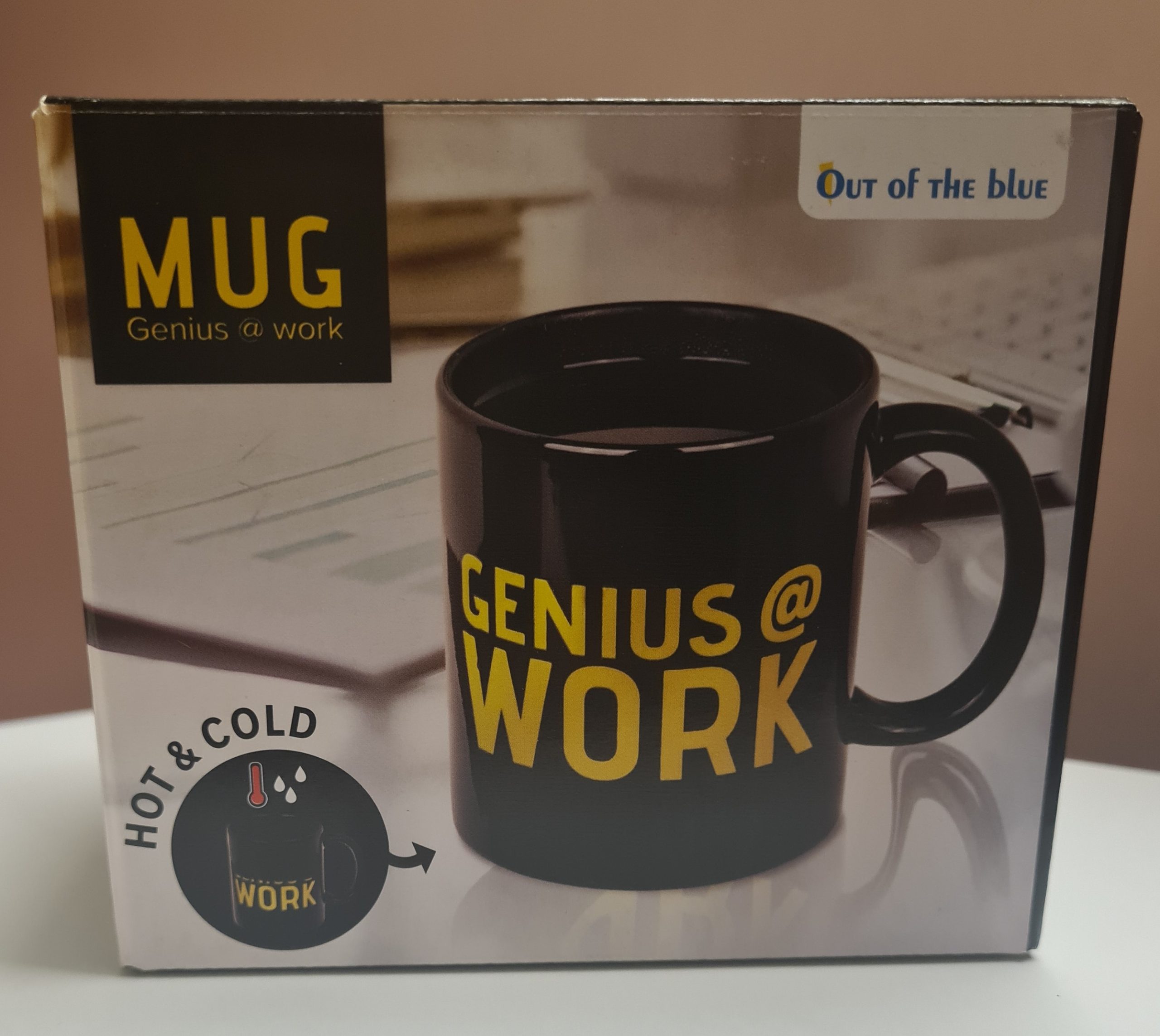 Genius at Work mug