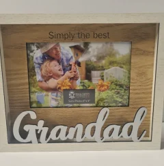 Gift frame for Grandad sold at Eyre Square Newsagents Galway